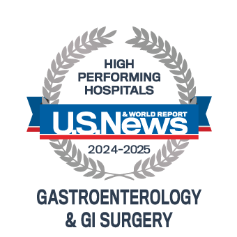 US News High Performing Gastroenterology-GI Surgery award #7