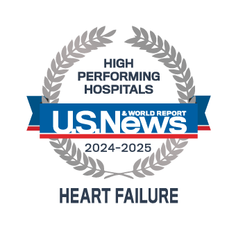 US News High Performing Heart Failure award #4
