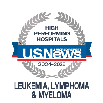 US News High Performing Leukemia Lymphoma Myeloma award #11