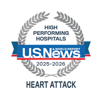 USNews Heart Attack 2025 award #8