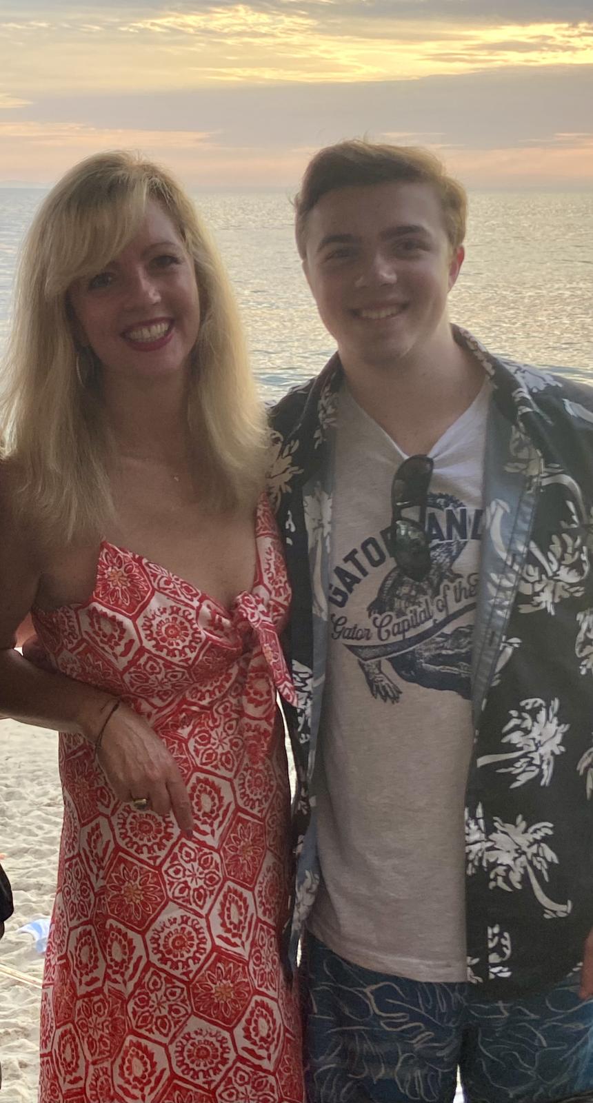 Cindy and her son, Jake