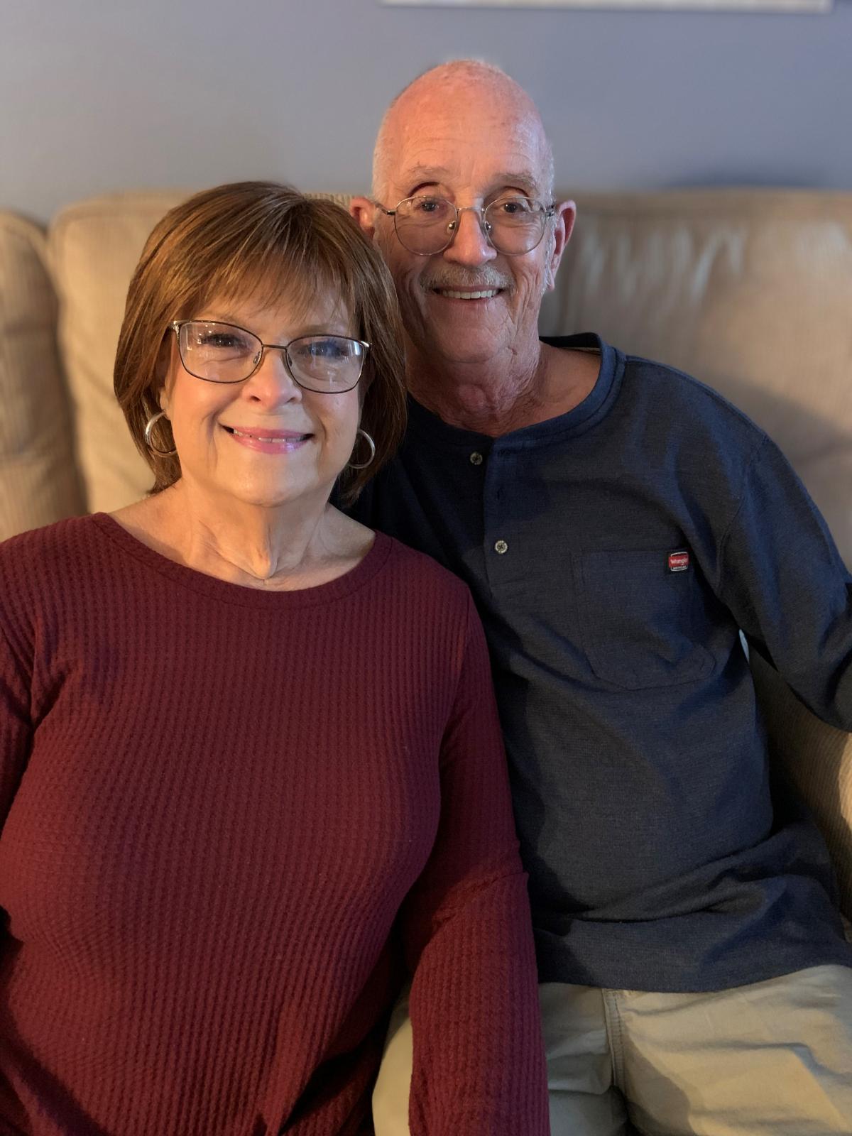 Linda after her surgery