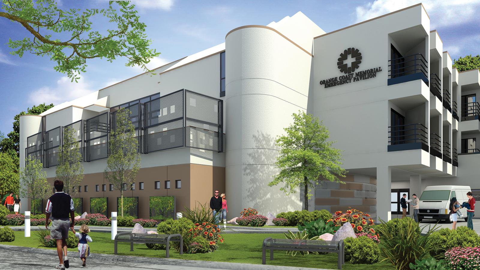 Image of the MemorialCare Orange Coast Medical Center's Emergency Pavilion