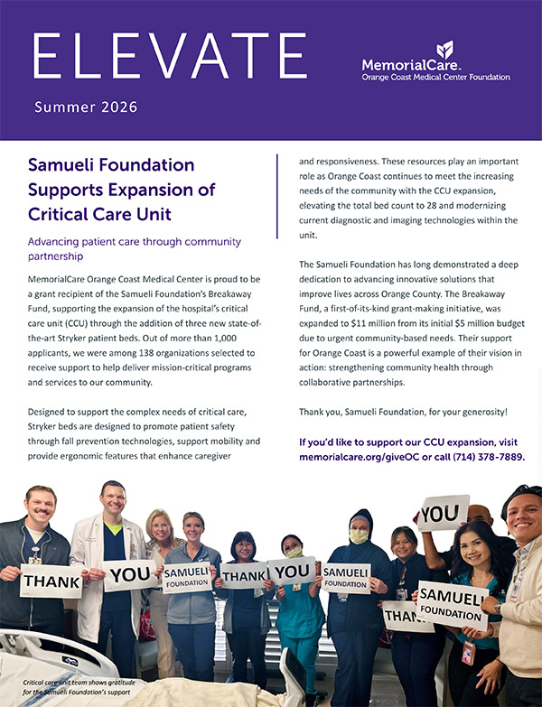 Summer 2026 Newsletter